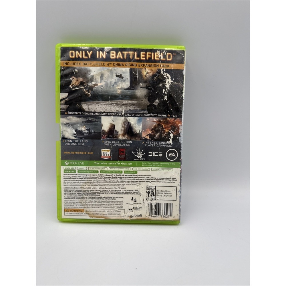 Battlefield 4 (Manual) - Xbox 360 Battlefield 4- 2 Discs - Picture 2 of 7